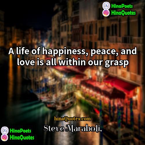 Steve Maraboli Quotes | A life of happiness, peace, and love